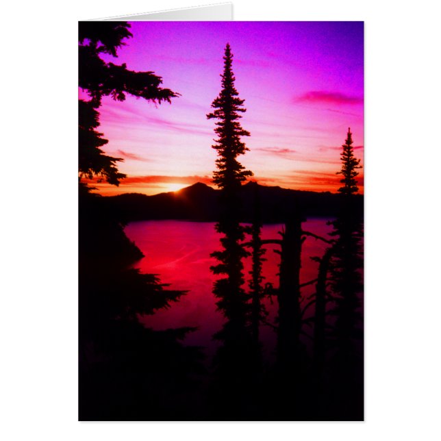 Crater Lake Sunset (Voorkant)