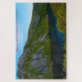 Crater Lake Tasmania Jigzaag Puzzle Legpuzzel (Verticaal)