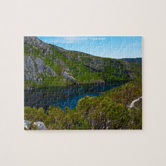 Crater Lake Tasmania Legpuzzel (Horizontaal)