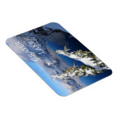 Crater Lake, Winter, National Park, Oregon Magneet (Rechterzijde)