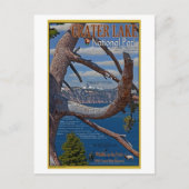 Crater Lake - zomer 2011 Briefkaart (Voorkant)