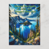 Crater Lakes Serene Morning Briefkaart (Voorkant)