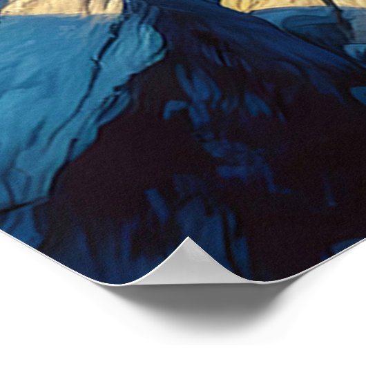 Crater Lakes Serene Morning Poster (Hoek)