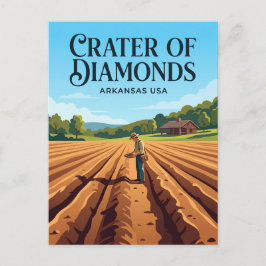 Crater of Diamonds State Park VS Briefkaart