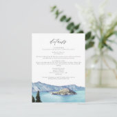 CRATERLAKE National Park Destination Details Kaart (Staand voorkant)