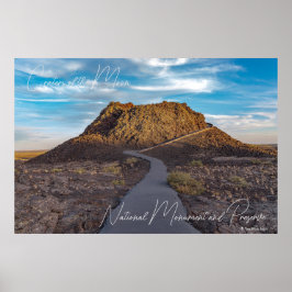 Craters of the Moon National Monument and Preserve Poster