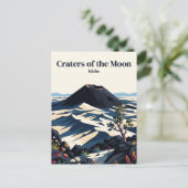Craters of the Moon National Monument VS Briefkaart (Staand voorkant)