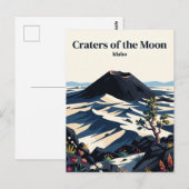Craters of the Moon National Monument VS Briefkaart (Voorkant / Achterkant)