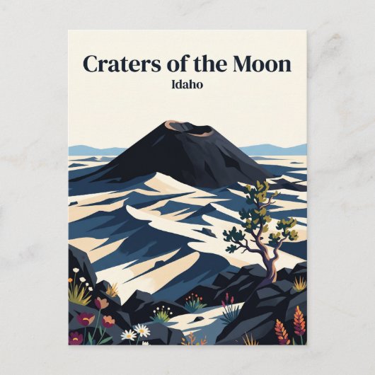 Craters of the Moon National Monument VS Briefkaart (Voorkant)