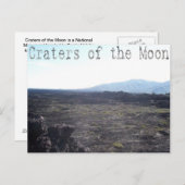 Craters van de maan, Idaho Briefkaart (Voorkant / Achterkant)