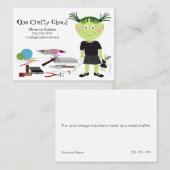 CratigGirl Ghoul Visitekaartje (Voorkant / Achterkant)