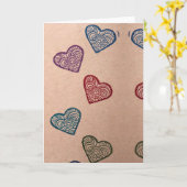 CratigLove Hearts Kaart (Gele Bloem)