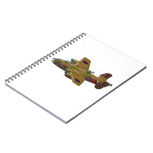 Cratoon retro bombommenwerper notitieboek (Linkerzijde)