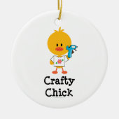Craty Chick Ornament (Voorkant)