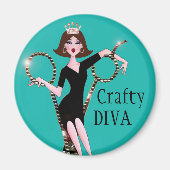 Craty DIVA magnet (Voorkant)