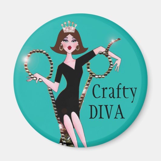 Craty DIVA magnet (Voorkant)