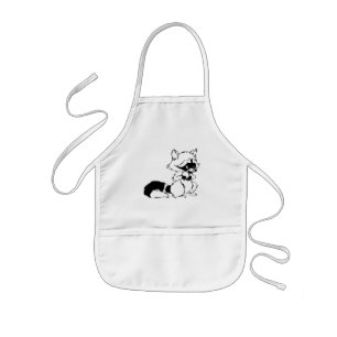 Craty Raccoon Kinder Schort