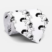 Craty Raccoon Stropdas (Opgerold)