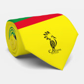 Cravate drapeau kanak stropdas (Opgerold)
