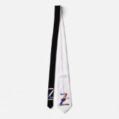 Cravate Zemmour président 2022 Stropdas (Achterkant)