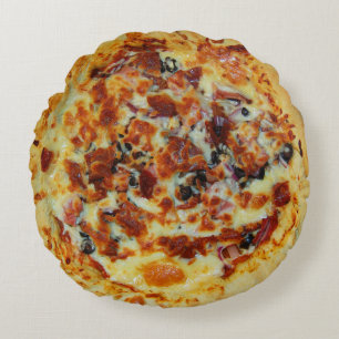 Craving induceert Pizza Pillow Rond Kussen