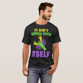 Craw Fish Mardi Gras  Parody Ain t Gonna Lick Itse T-shirt (Voorkant volledig)
