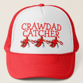 Crawdad Catcher Trucker Pet (Voorkant)