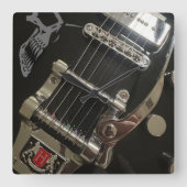 Crawdad gitaar klok (Voorkant)