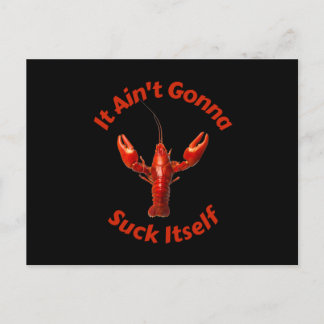 Crawdad Het Aint Gonna Suck zelf Cute Briefkaart