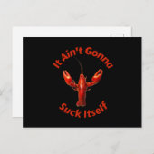 Crawdad Het Aint Gonna Suck zelf Cute Briefkaart (Voorkant / Achterkant)