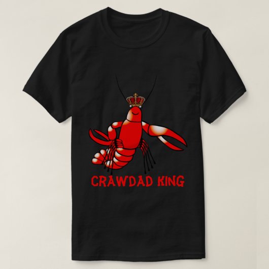 Crawdad King T-shirt (Design voorkant)