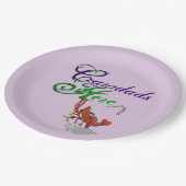 Crawdads hier papieren bordje (Gekanteld)