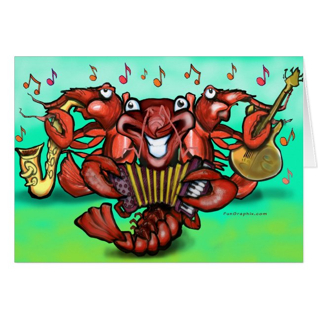 Crawfish Band (Voorkant Horizontaal)