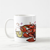 Crawfish Band Koffiemok (Links)