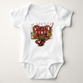 Crawfish Band Romper (Voorkant)