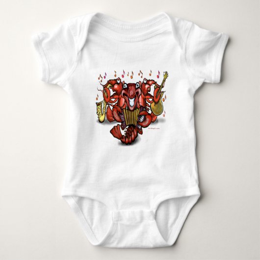 Crawfish Band Romper (Voorkant)