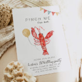 Crawfish Birthday Invitation | Crawfish Party Kaart