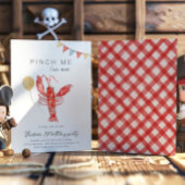 Crawfish Birthday Invitation | Crawfish Party Kaart