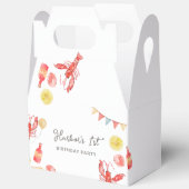 Crawfish Birthday Party Favor Boxes Bedankdoosjes (Open)