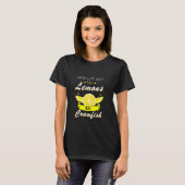 Crawfish Boil als het leven je leemons Crayfish ge T-shirt (Voorkant volledig)