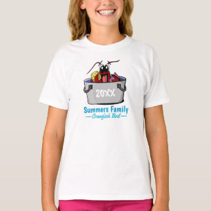 Crawfish Boil Annual Family Party T-shirt