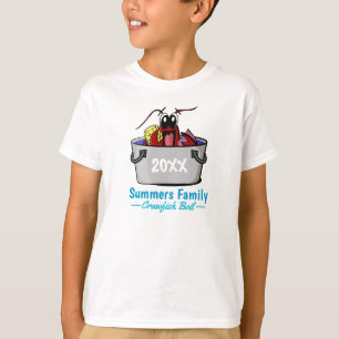 Crawfish Boil Annual Family Party T-shirt