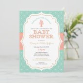 Crawfish Boil Baby shower Invitation Kaart (Staand voorkant)