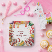 Crawfish Boil Birthday Party For Adults Papieren Bordje (Feest)