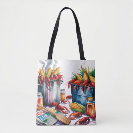 Crawfish Boil Birthday Party For Adults  Tote Bag