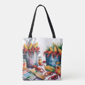 Crawfish Boil Birthday Party For Adults Tote Bag (Achterkant)