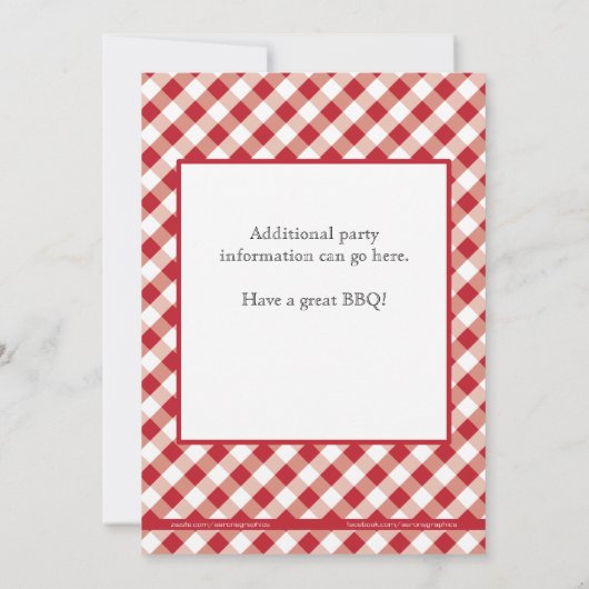 Crawfish Boil Birthday Party Invitation Kaart (Achterkant)