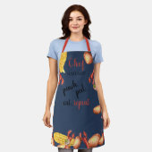 Crawfish Boil Bridal Engagement Party Custom Schort (Gedragen)