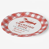 Crawfish Boil Couples Picnic Engagement Party Papieren Bordje (Gekanteld)