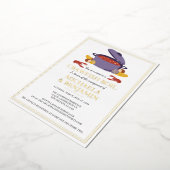 Crawfish Boil Couples Shower Engagement Party Folie Uitnodiging (Gedraaid)